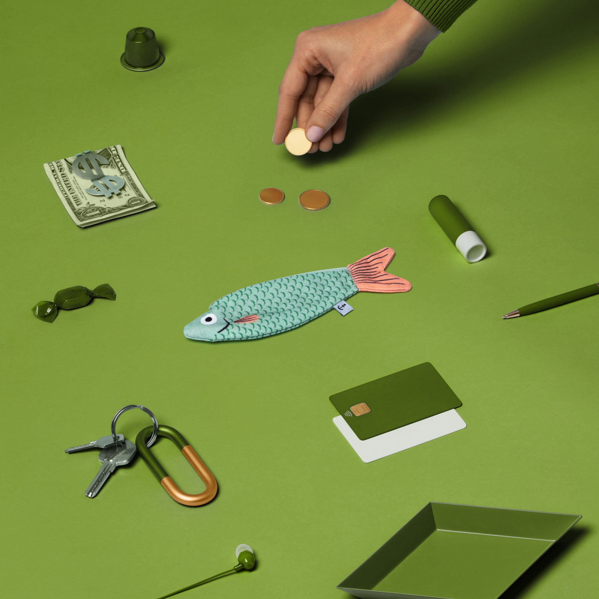 Cardenal - Mint (purse)