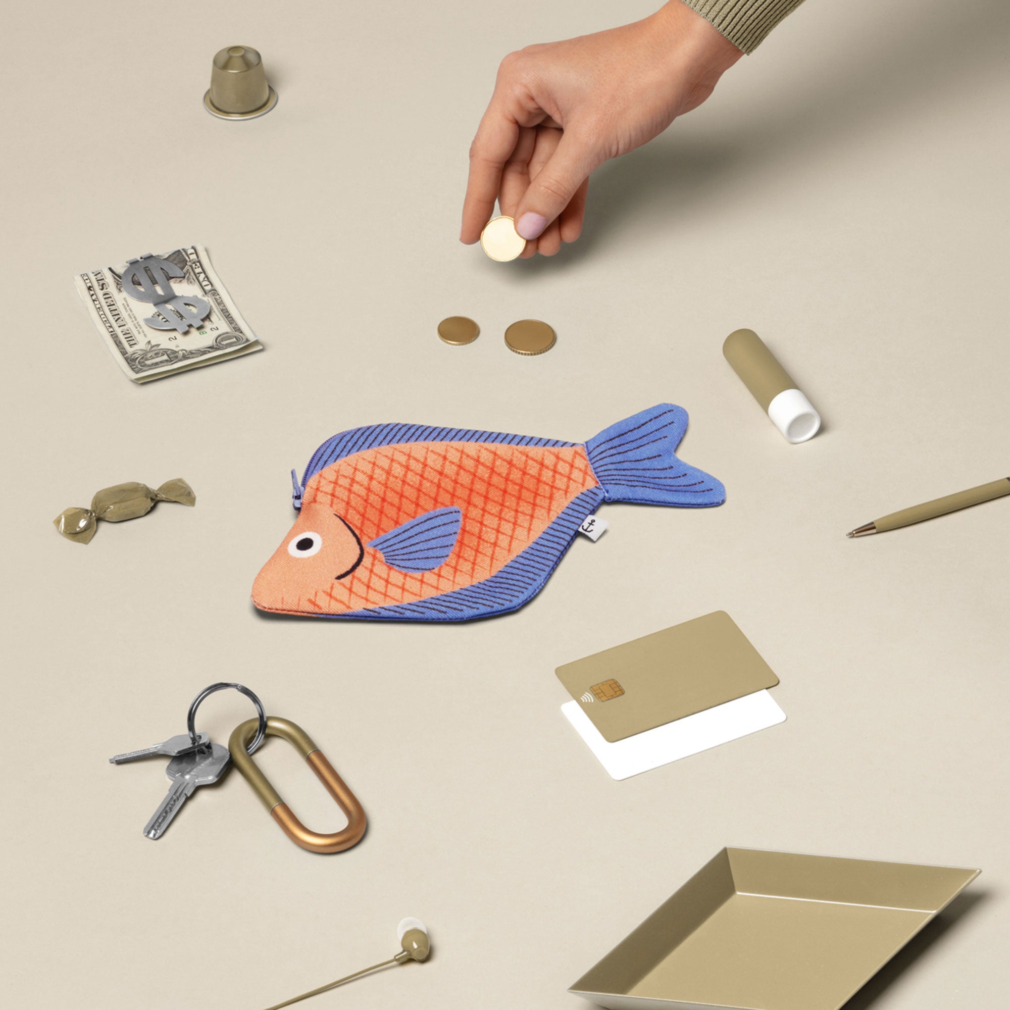 Seabream - Pink (purse)