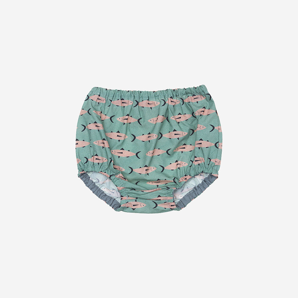 Baby - Green Fish Culotte