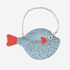 Pufferfish Aqua Big Shoulder Bag from the Australia Collection